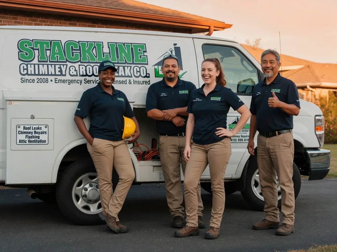 Chimney flashing repair company in Liberty, SC